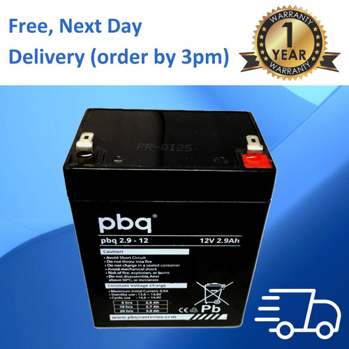 Pbq premium grade 12v 9ah - grade, 2.9ah