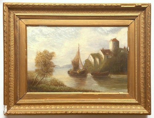 Original signed oil canvas - on,