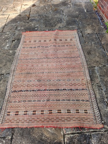 Moroccan kilim rug vintage - moroccan,