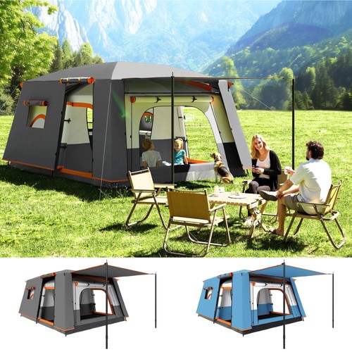 Man camping tent with 2 - 4,