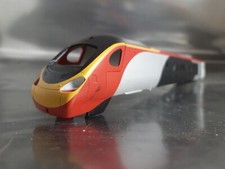 Hornby 00 Class 390 Alstom Pendolino Virgin Train Loco Body Shell Silver Red  