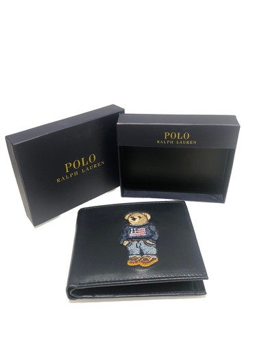 Mens polo leather - leather, wallet