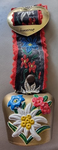 Vintage alpine edelweiss metal - vintage,