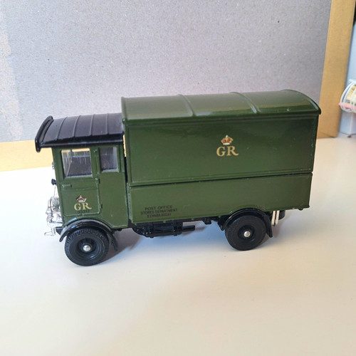 Green post office diecast - office, van