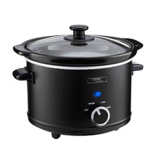 Slow Cooker 2.5 Litre Tempered