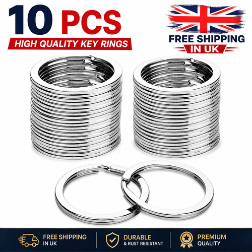 10pcs stainless steel split - stainless,