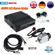 〖EU〗400W AC Servo Motor Driver CNC Controller Kit 220V 3000rpm 1.27Nm 2.5A RS485