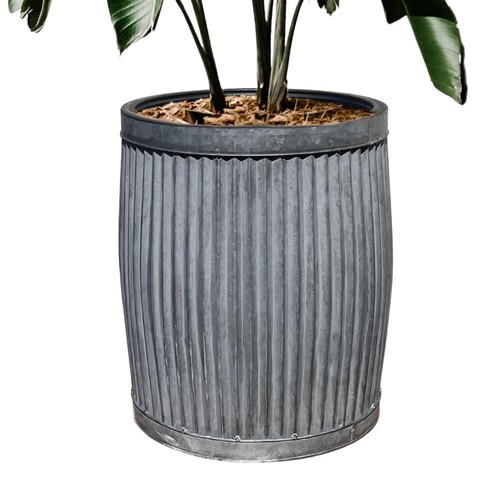Vintage galvanised dolly - galvanised, tub