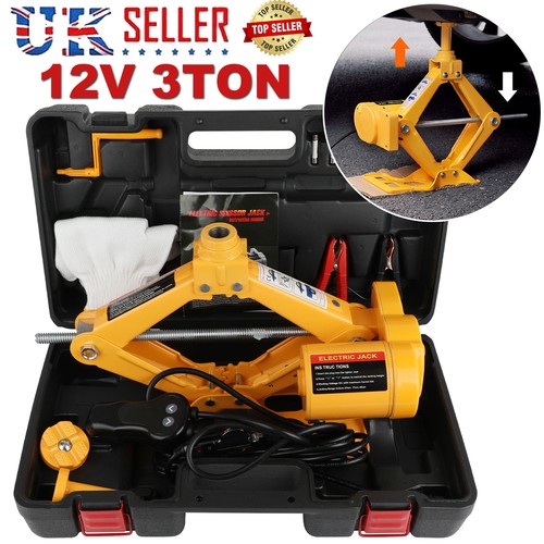 Electric car jack ton 12v - car,