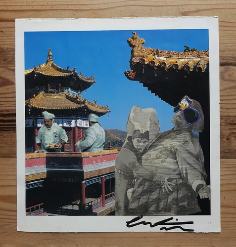 Cartrain original collage - cartrain,