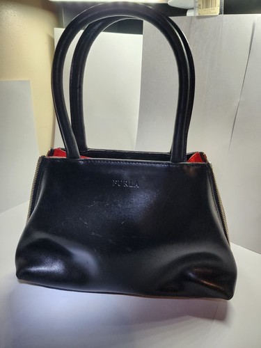 Furla black smooth - smooth, leather