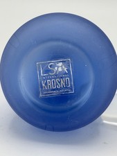 Krosno Frosted Blue Glass