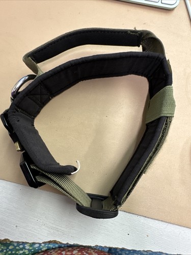 Heavy duty dog collar - , khaki