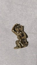Mini Brass Monkey Figurine/