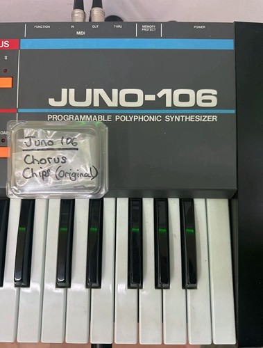 Original juno 106 chorus chips - juno,