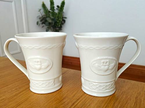 Belleek claddagh irish - 2,