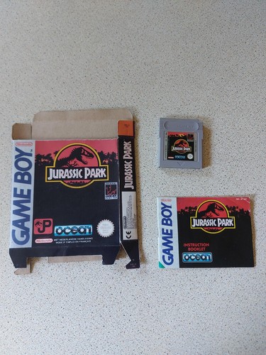 Jurassic park gameboy game - gameboy,