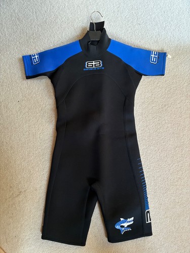 Blue banana bite kid shortie - blue,
