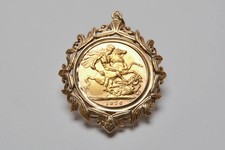 1976 Gold Full Sovereign 9ct