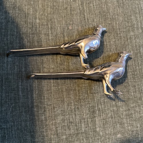 Vintage silver plated pheasant - vintage,