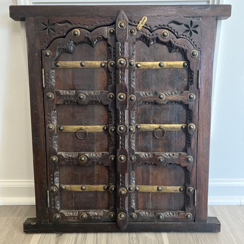Hand carved india teak wood - india,