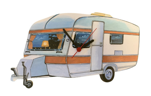 Caravan clock caravans - clock,