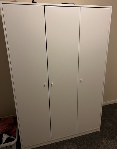 Ikea kleppstad wardrobe with - wardrobe,