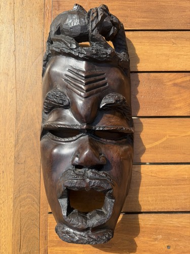 African hand carved - hand,