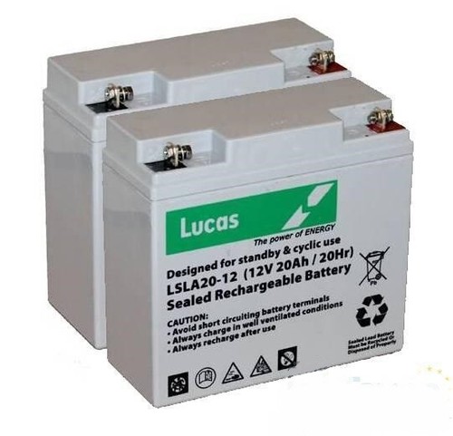 Pair 12v 20ah - of,