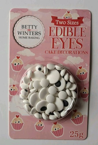 Cake decoration edible eyes - cake,