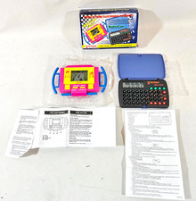 Vintage Systema 2 Handheld LCD Grand Prix Game & Organiser, Original Box Working