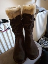 Womens Size 6, Brown Faux