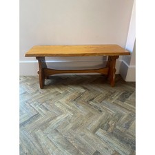 Vintage Yew Side Table 3.4ft