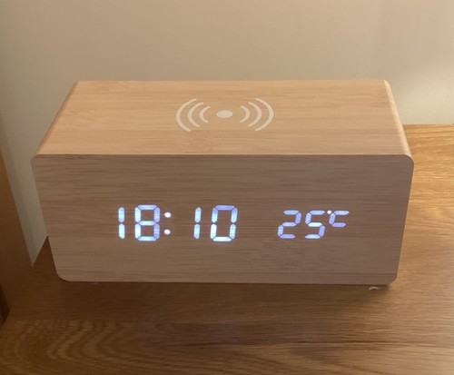 Dreampower digital led wooden - dreampower,