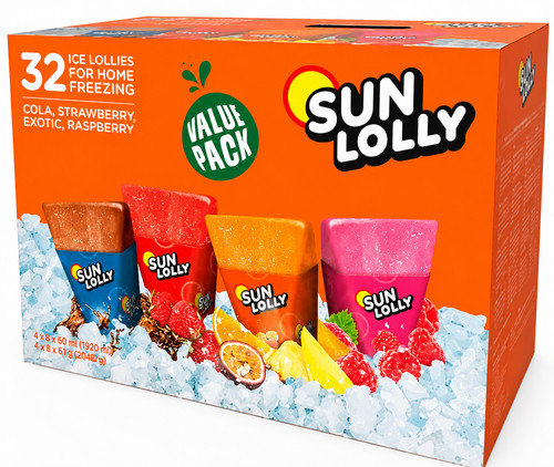 Sun lolly variety - lolly, lollies