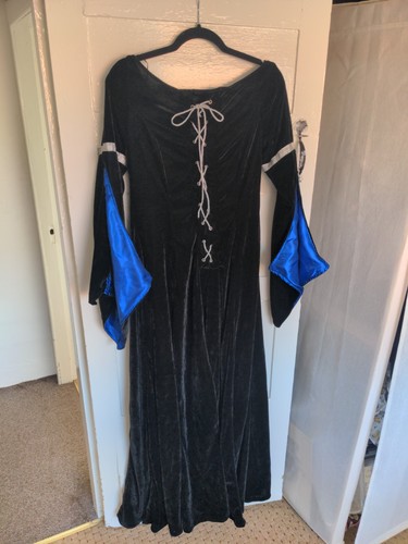 Medieval cosplay black velvet - cosplay,