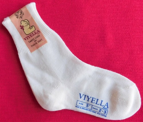 Vintage childrens socks 1960s