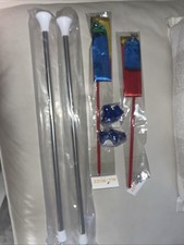 AlldBuzz 22” Twirling Batons Dry If Two W Dance Ribbons & Bonus Tips  New