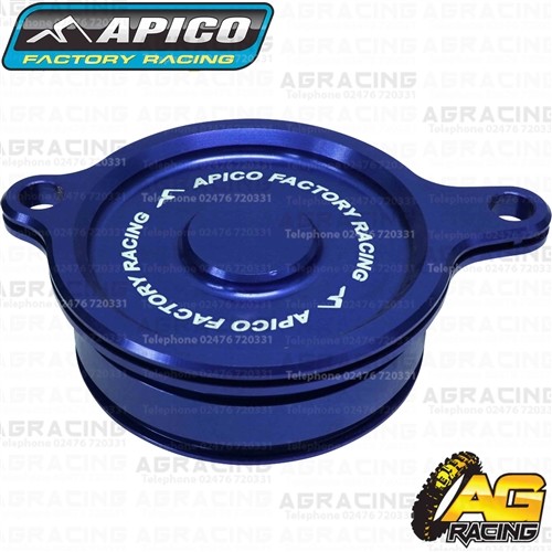 Apico blue oil filter cover - apico,