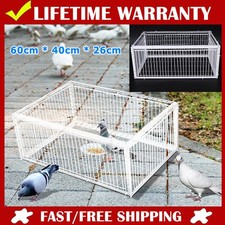 Foldable W/ Four Channel Feral Pigeon Trap Humane Pest Control Multi Trap Catch