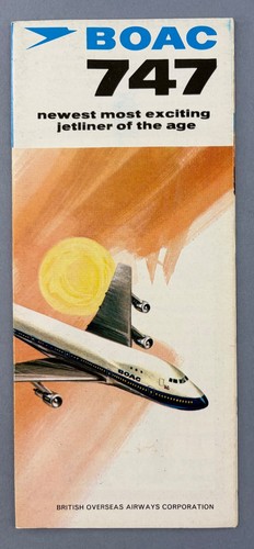 Boac boeing 747 launch - boac,
