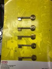 key cutting machine/Key Blanks/Locksmith/  5 Genuine ERA Key Blanks