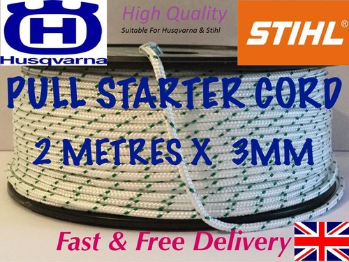 Pull start cord starter rope - pull,