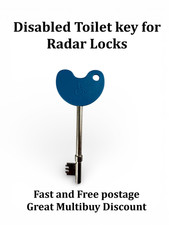 Disabled toilet key RADAR KEY