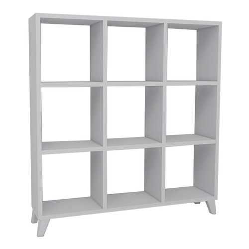 Cube square bookcase with - 9,