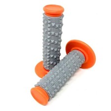 Grips Handlebar Orange Grey