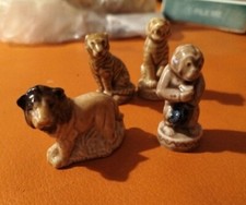 4 WADE WHIMSIES CIRCUS ANIMALS