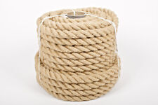 Jute Rope Hessian Twisted Cord Braided  Boating Decking 6mm-60mm 100% Natural