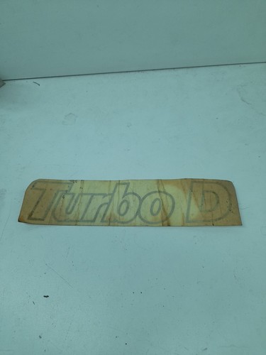 Sticker turbo fiat uno - sticker, d"
