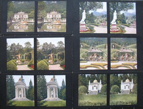 Old stereo photos castle - 6,